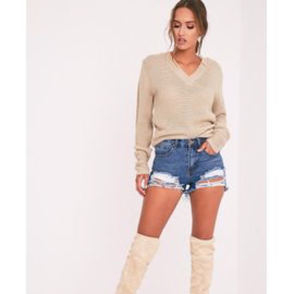 pretty little thing mom shorts